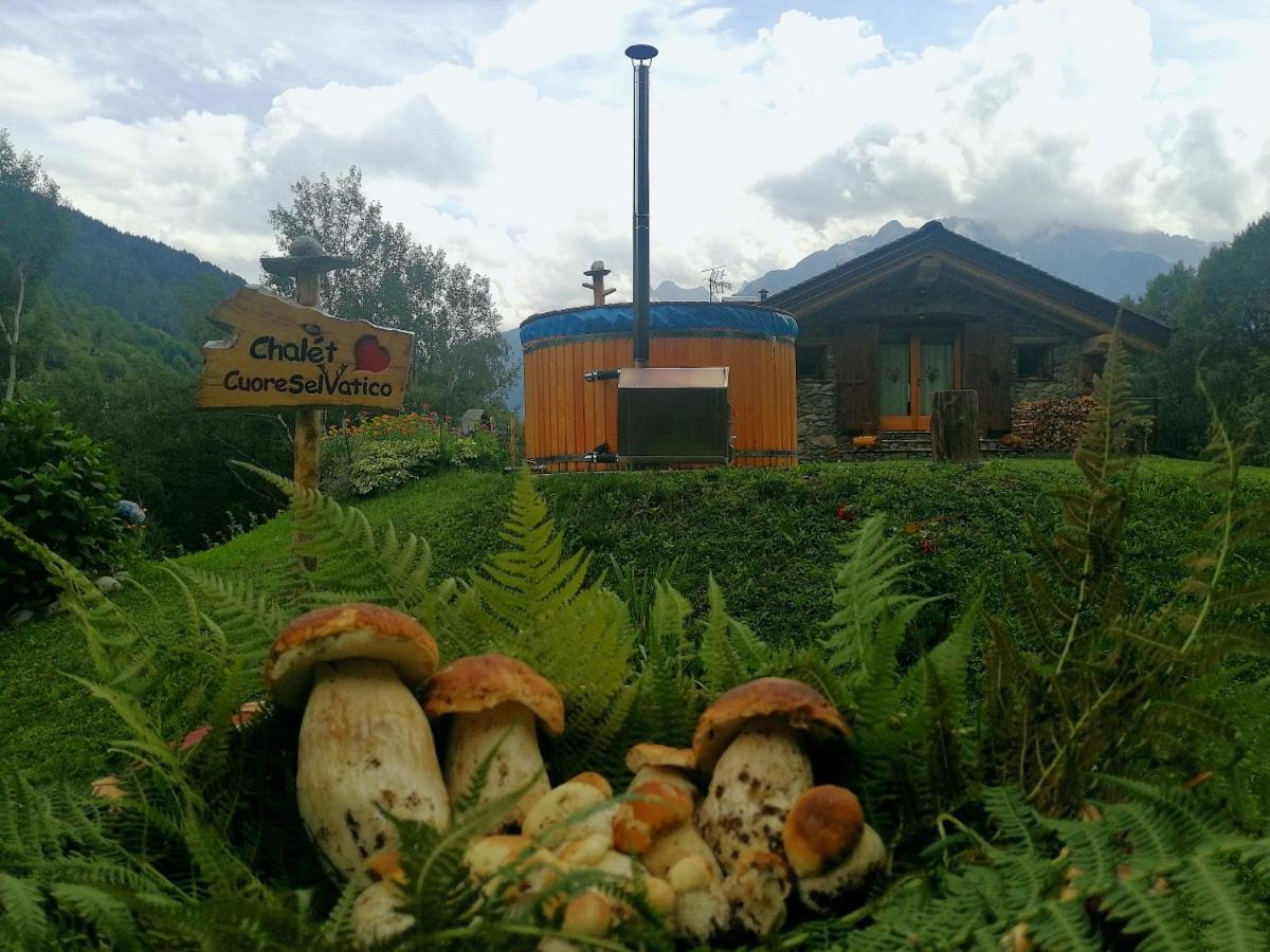 Chalet Cuore Selvatico Monno Exterior foto