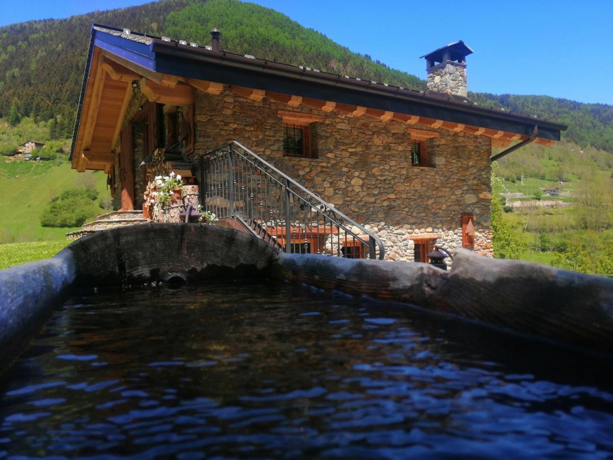 Chalet Cuore Selvatico Monno Exterior foto