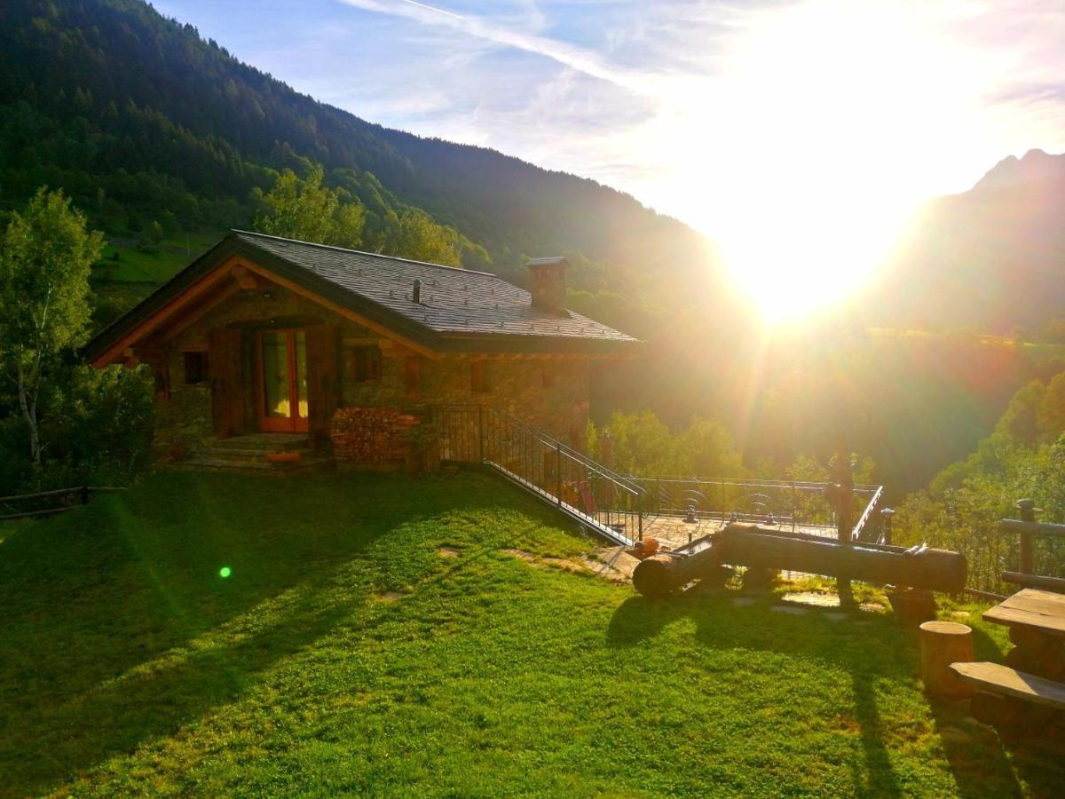 Chalet Cuore Selvatico Monno Exterior foto