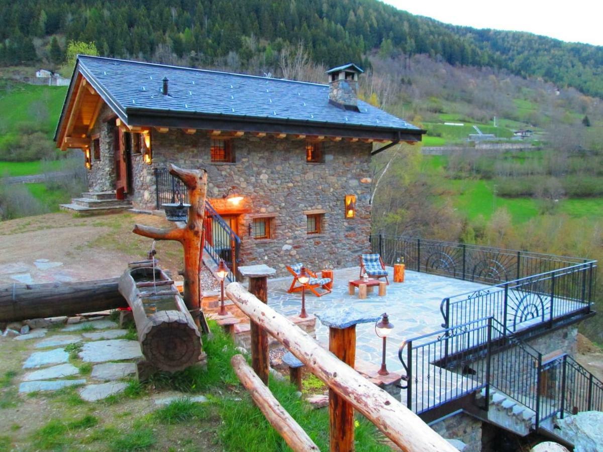 Chalet Cuore Selvatico Monno Exterior foto