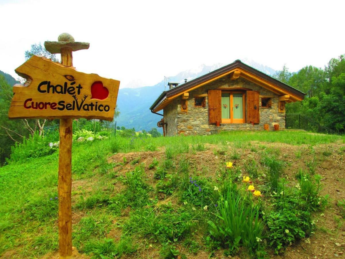 Chalet Cuore Selvatico Monno Exterior foto
